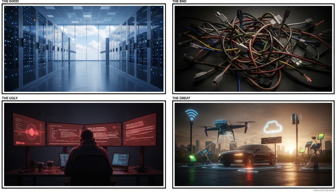 Four dimensions of cloud computing - the good, bad, ugly, and potentially great